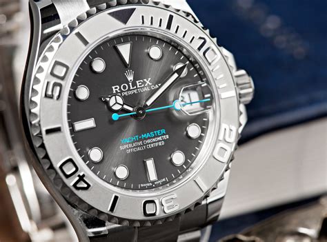 rolex yacht master silver rubber|gold rolex yacht master for sale.